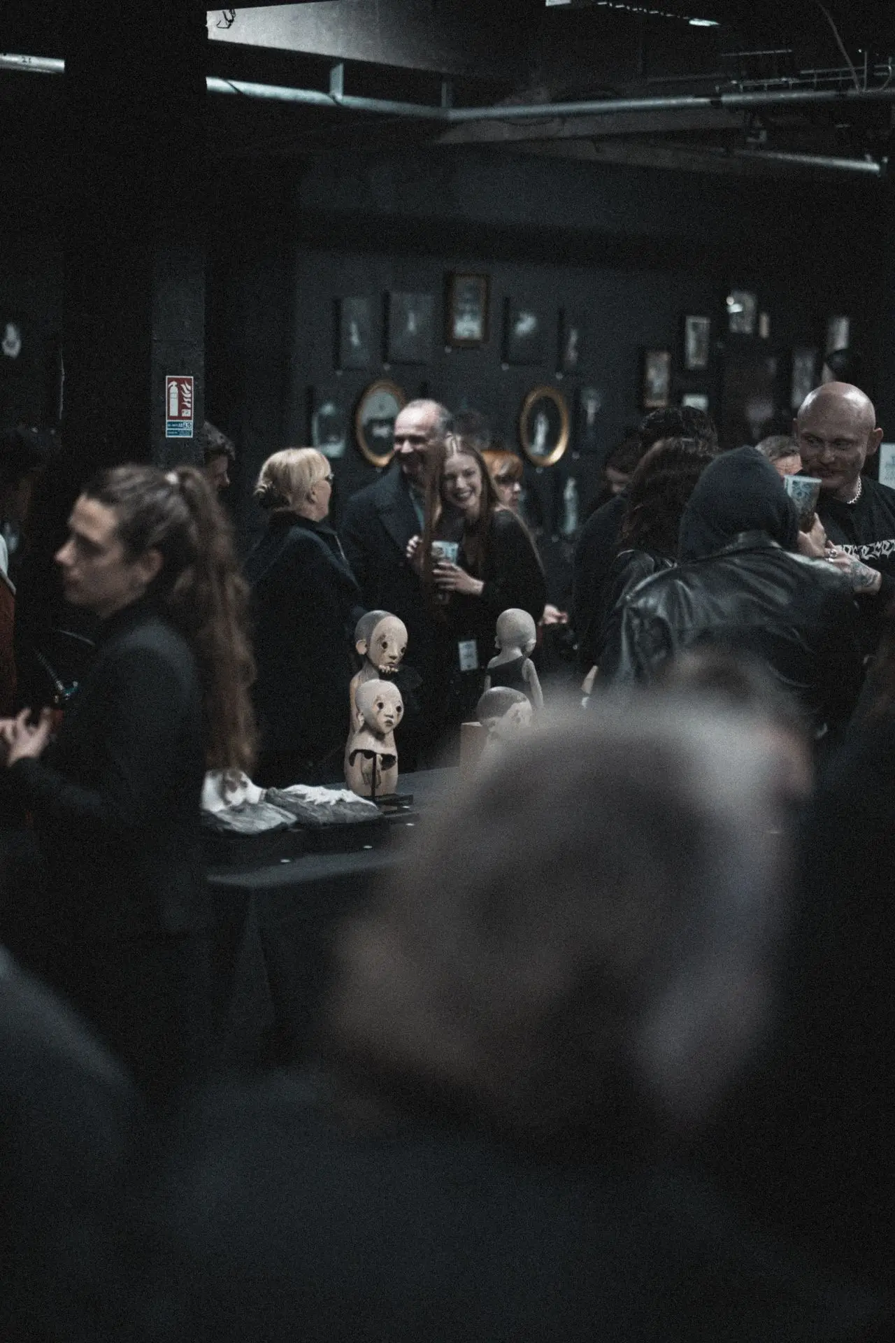 Visiteur-euses de l'exposition