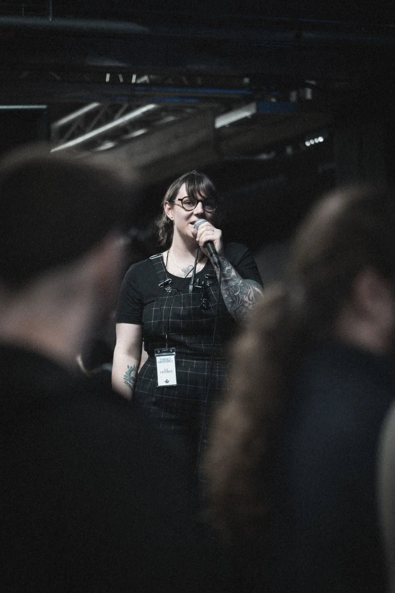 Visiteur-euses de l'exposition