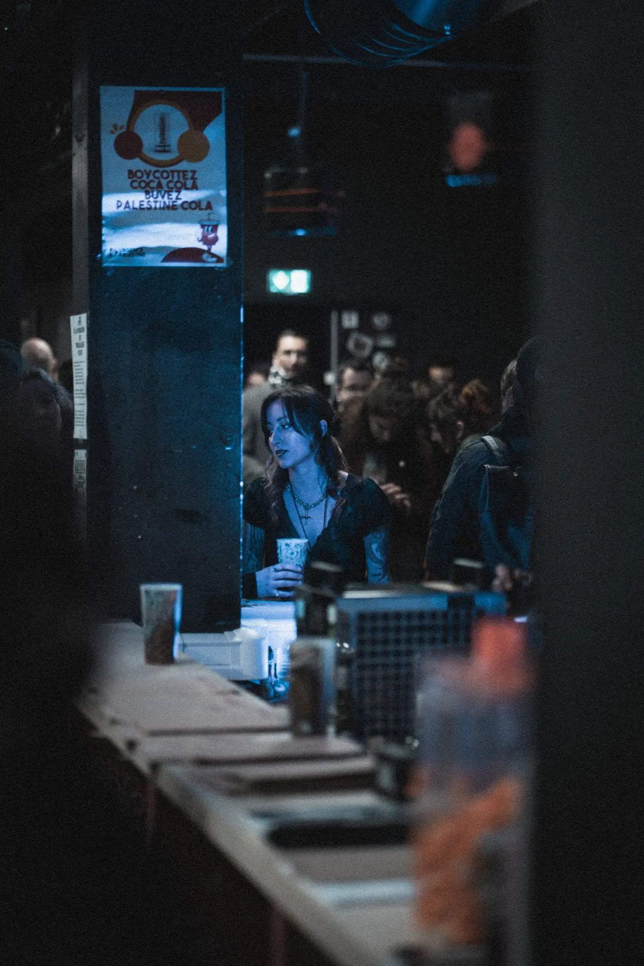 Visiteur-euses de l'exposition