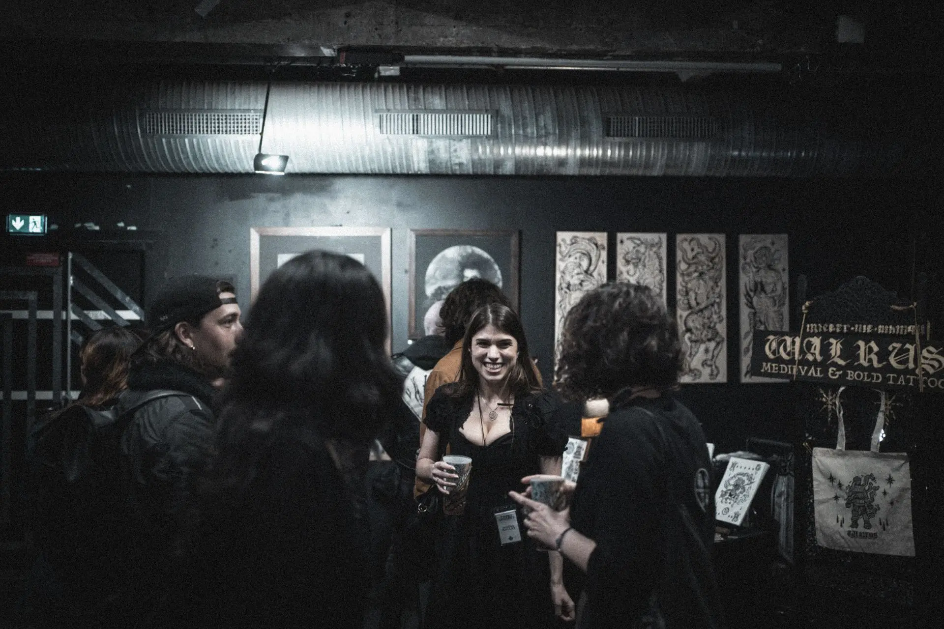 Visiteur-euses de l'exposition